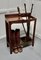 Golden Oak Hall Table Stick Stand, 1920s, Image 6