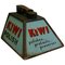 Kiwi Boot Polish Advertising Shoe Cleaning Box with Shoe Rest, 1920s 1