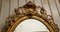 Large French Rococo Oval Gilt Wall Mirror, 1850s, Image 8