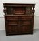 19th Century Arts & Crafts Gothic Carved Oak Court Cupboard, 1900s 2