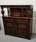 19th Century Arts & Crafts Gothic Carved Oak Court Cupboard, 1900s, Image 3