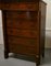 19th Century Tall Drawer Oak Chest of Drawers, 1870s 5