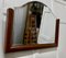 Espejo Art Déco de caoba con medio marco, años 20, Imagen 3