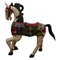 19th Century Carved and Painted Wooden Horse, 1880s 1