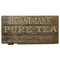 Cartel publicitario grande de madera pintada, Hornimans Pure Tea, 1950, Imagen 1