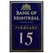 20th Century Tin Plate Perpetual Calendar from Bank of Montreal, 1950s 1