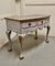 Georgian Baroque Bow Front Painted Console Side Table, 1800s 3