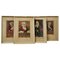 Sallo, Original Caricatures of Honourable Justices of Great Britain, 1960er, Drucke, Gerahmt, 4 . Set 1