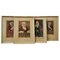 Sallo, Original Caricatures of Honourable Justices of Great Britain, 1960s, Prints, Framed, Set of 4 1