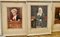 Sallo, Caricaturas originales de Honorables Magistrados de Gran Bretaña, años 60, grabados, enmarcado, Juego de 4, Imagen 3