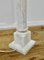 White Marble Corinthian Column Table Lamp, 1900s 9