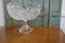 Large French Tazza Etched Cristal Pedestal Fruit Dish, 1960s 4
