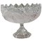 Large French Tazza Etched Cristal Pedestal Fruit Dish, 1960s, Image 1