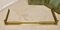 Parafango lungo vittoriano in ottone traforato, fine XIX secolo, Immagine 2