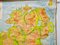 Large University Chart Physical Map of Ireland by Bacon, 1920s 4