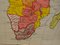 Large University Chart Physical Map of Africa by Bacon, 1920s, Image 5