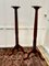 Tall Mahogany Torchères or Lamp Stands, 1920s, Set of 2 7