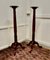 Tall Mahogany Torchères or Lamp Stands, 1920s, Set of 2 6