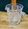 French Art Deco Hand Blown Cut Crystal Ice Bucket / Wine Cooler, 1920s 2