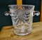 French Art Deco Hand Blown Cut Crystal Ice Bucket / Wine Cooler, 1920s 3
