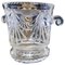 French Art Deco Hand Blown Cut Crystal Ice Bucket / Wine Cooler, 1920s 1