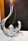 Baccarat Crystal Swimming Swan Lamp, 1940s 3