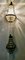 Lampade da parete in ottone e cristallo, Francia, anni '10, set di 2, Immagine 5