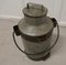 Galvanised Metal Milk Churn with Iron Strapping, 1890s 3