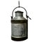 Large Galvanised Metal Milk Churn with Iron Strapping, 1890s, Image 1