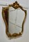 Consolle dorata con specchio, Francia, metà XIX secolo, set di 2, Immagine 3
