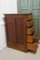 Victorian Mahogany Chemists Shop Chest of 5 Drawers, 1890s 6