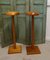 Tailor's Wooden Fabric Display Stands, 1960, Set of 2 3