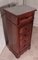 French Figured Walnut Bedside Cupboard or Night Table, Image 2