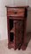 French Figured Walnut Bedside Cupboard or Night Table, Image 4