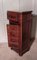 French Figured Walnut Bedside Cupboard or Night Table, Image 6