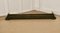 Arts & Crafts Victorian Heavy Brass and Iron Fender, 1880s, Image 2
