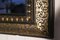 French Empire Gilt Brass and Black Lacquer Wall Mirror, 1880s 5