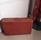 Art Deco French Leather Suit Case with Original Canvas Cover, 1920s, Image 3