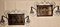Arts & Crafts Gothic Stained Glass Mirror Lights, 1900, Set of 2, Image 6