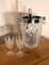Art Deco Champagner Weinkühler mit Rautenmuster, 1920er 7