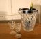 Art Deco Champagner Weinkühler mit Rautenmuster, 1920er 2