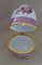 Portagioielli vintage in ceramica a forma di uovo Rose Chintz con coperchio incernierato, anni '90, Immagine 9