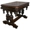 19th Century Green Man Carved Oak Hall or Centre Table, 1870s, Image 1