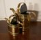Victorian Brass Hot Water Jugs, 1850, Set of 2 2