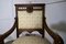 French Gothic Walnut Library Throne Chairs, 1870, Set of 2, Image 6