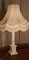 Lámpara de mesa corintia grande de mármol blanco, década de 1900, Imagen 7