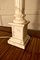 Lampada da tavolo grande a forma di colonna corinzia in marmo bianco, inizio XX secolo, Immagine 5