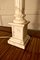 Large White Marble Corinthian Column Table Lamp, 1900s, Image 5