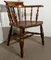 19th Century Elm and Ash Smokers Bow Office or Desk Chair, 1880s 7