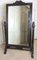 Large Antique Breton Oak Cheval Mirror, 1880 6